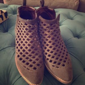 Jeffery Campbell ankle booties.